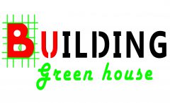 logo building green house